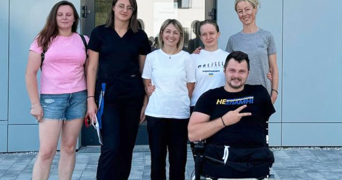 Severely wounded soldiers in Ukraine benefit from Neuromuscular Workout.